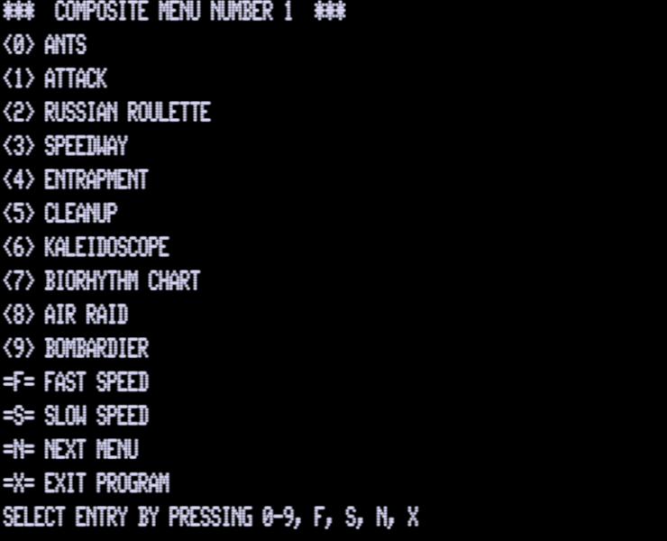 Screen shot